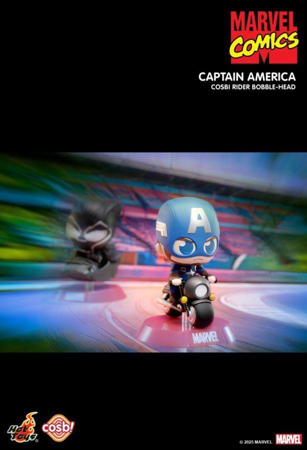 Marvel - Marvel Comics Cosbi Rider Bobble-Head Collection (Display of 6)