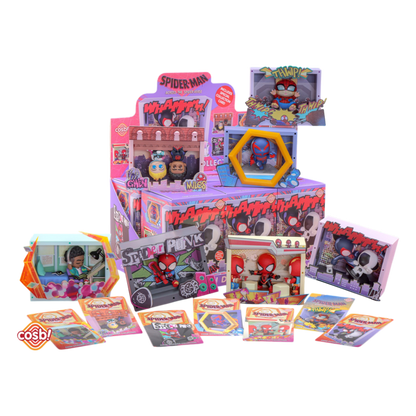 Spider-Man: Across the Spider-Verse - Spider-Man Mini Diorama Cosbi Collection (Display of 8)