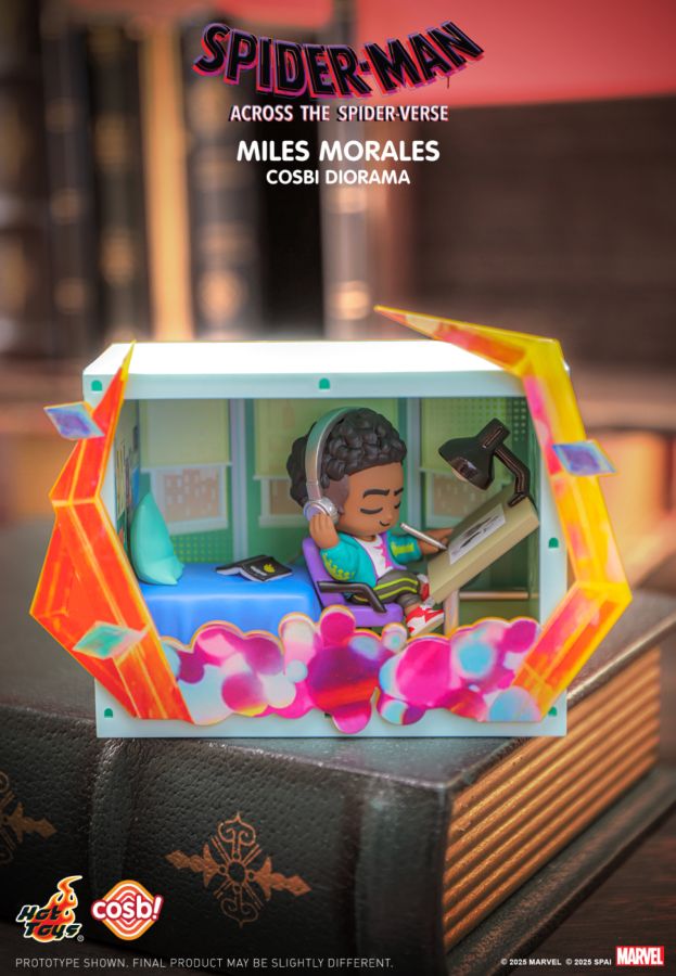 Spider-Man: Across the Spider-Verse - Spider-Man Mini Diorama Cosbi Collection (Display of 8)