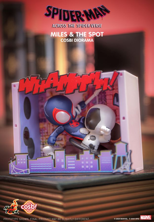 Spider-Man: Across the Spider-Verse - Spider-Man Mini Diorama Cosbi Collection (Display of 8)