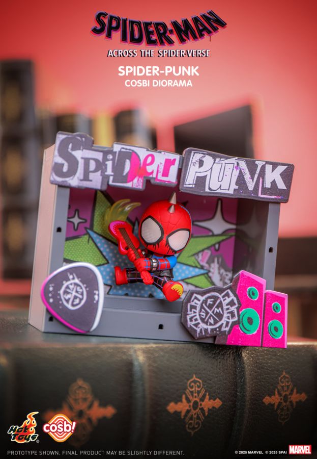 Spider-Man: Across the Spider-Verse - Spider-Man Mini Diorama Cosbi Collection (Display of 8)