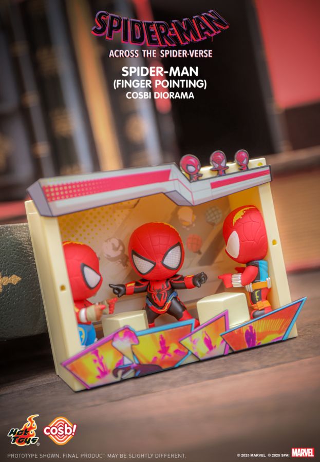 Spider-Man: Across the Spider-Verse - Spider-Man Mini Diorama Cosbi Collection (Display of 8)