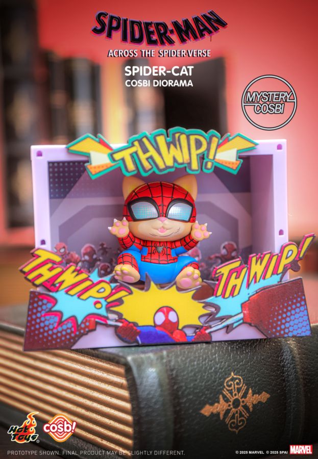 Spider-Man: Across the Spider-Verse - Spider-Man Mini Diorama Cosbi Collection (Display of 8)