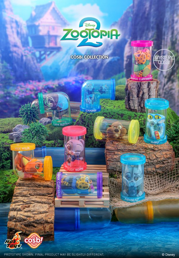 Zootopia 2 - Zootopia Cosbi Bobble-Head Series 2 (Display of 6)