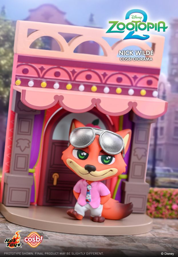 Zootopia 2 - Zootopia Diorama Cosbi Bobble-Head Series 2 (Display of 6)