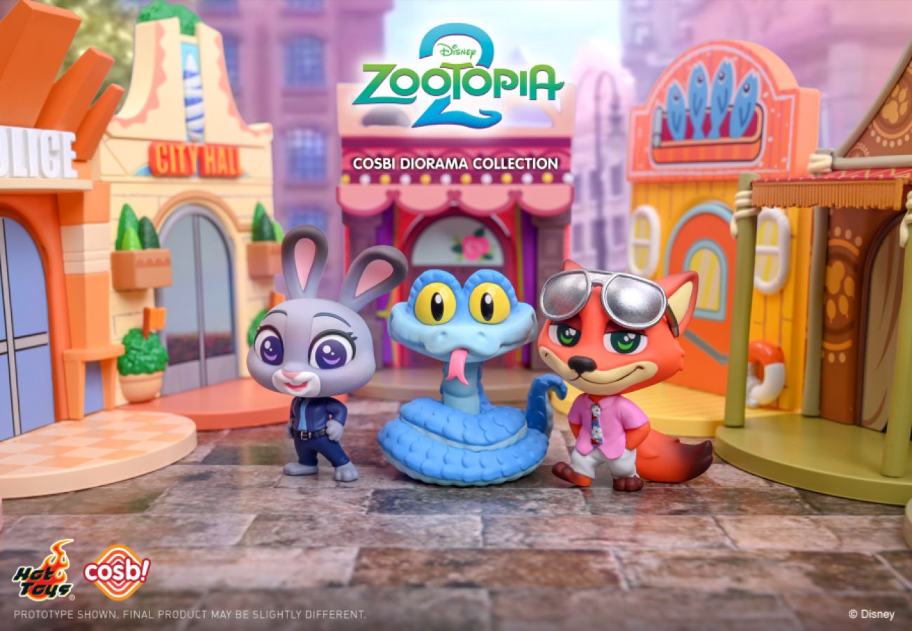 Zootopia 2 - Zootopia Diorama Cosbi Bobble-Head Series 2 (Display of 6)