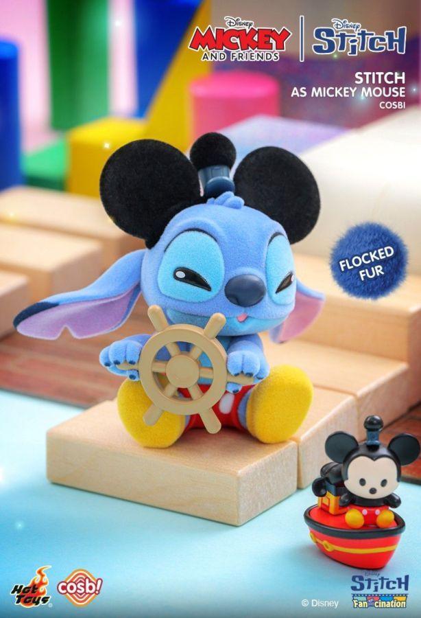 Lilo & Stitch - Stitch & Disney Frienday Cosbi Bobble-Head (Display of 8)