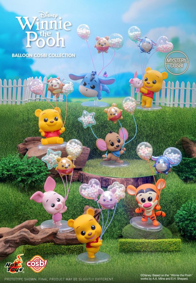Winnie the Pooh - Baloon Cosbi Bobble-Head (Display of 6)