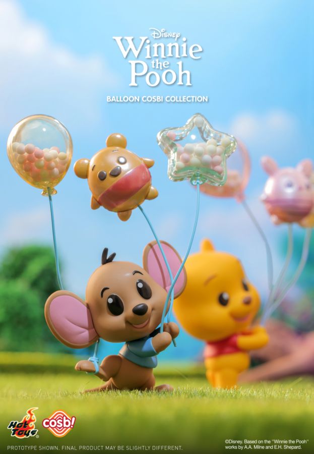 Winnie the Pooh - Baloon Cosbi Bobble-Head (Display of 6)