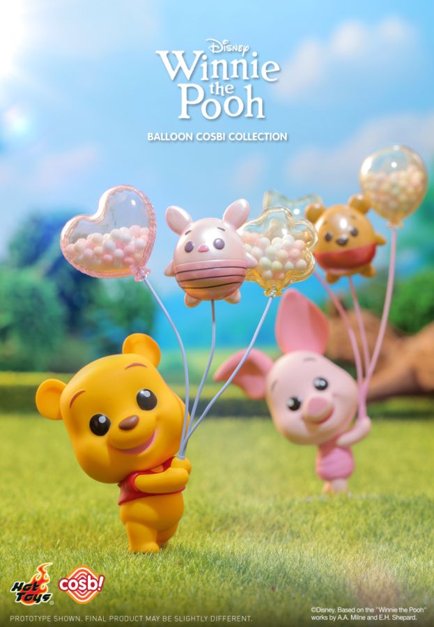 Winnie the Pooh - Baloon Cosbi Bobble-Head (Display of 6)