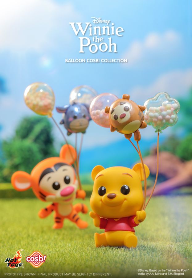 Winnie the Pooh - Baloon Cosbi Bobble-Head (Display of 6)