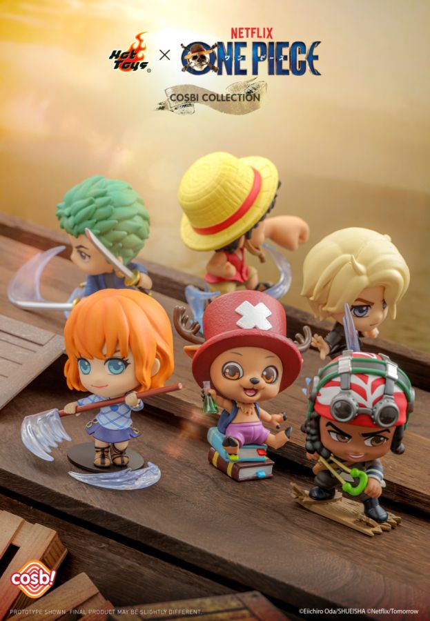 One Piece (Netflix) - Cosbi Bobble-Head Assortment (Display of 8)