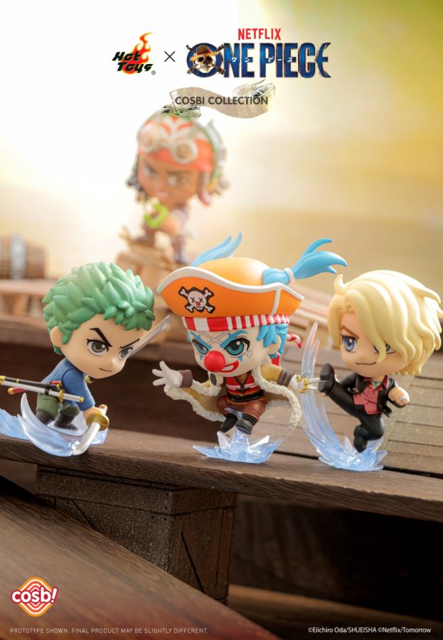One Piece (Netflix) - Cosbi Bobble-Head Assortment (Display of 8)