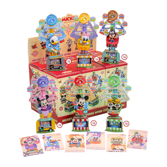 Disney - Ferris Wheel Cosbi Bobble-Head (Display of 8)