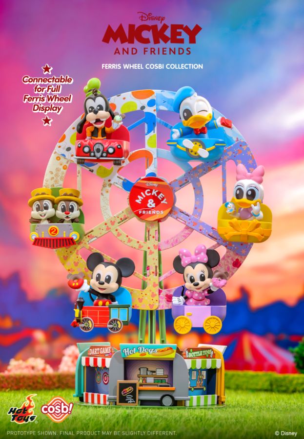 Disney - Ferris Wheel Cosbi Bobble-Head (Display of 8)