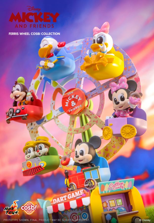 Disney - Ferris Wheel Cosbi Bobble-Head (Display of 8)