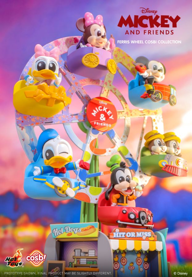 Disney - Ferris Wheel Cosbi Bobble-Head (Display of 8)