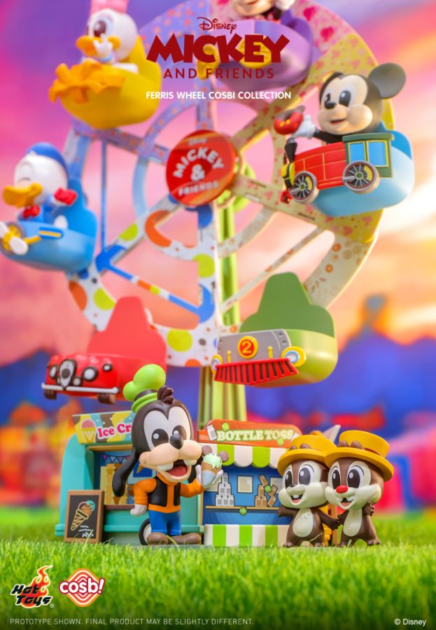 Disney - Ferris Wheel Cosbi Bobble-Head (Display of 8)