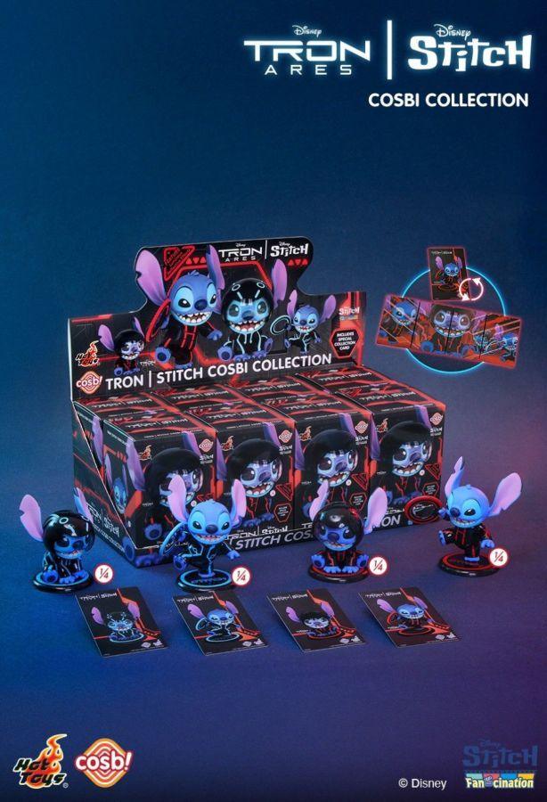 Lilo & Stitch - Tron Ares x Stitch Cosbi Collection (Display of 8)
