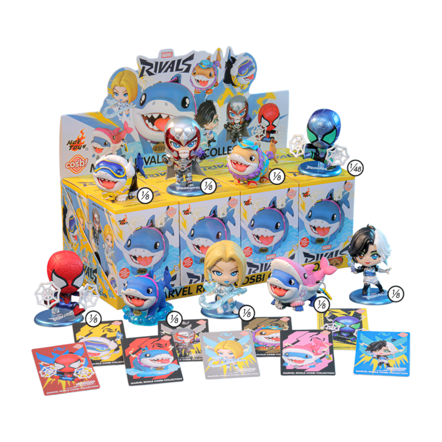 Marvel Rivals - Cosbi Bobble-Head Assortment (Display of 8)