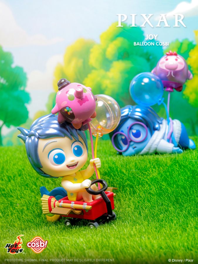 Pixar - Balloon Cosbi Bobble-Head Assortment (Display of 6)