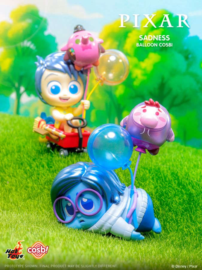 Pixar - Balloon Cosbi Bobble-Head Assortment (Display of 6)