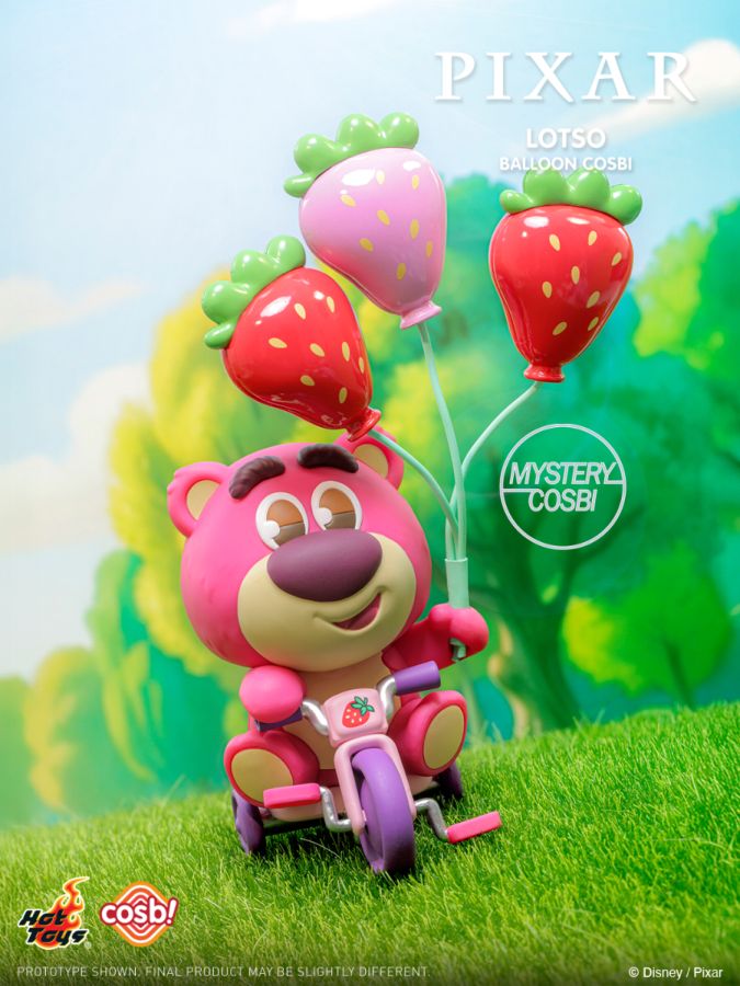 Pixar - Balloon Cosbi Bobble-Head Assortment (Display of 6)