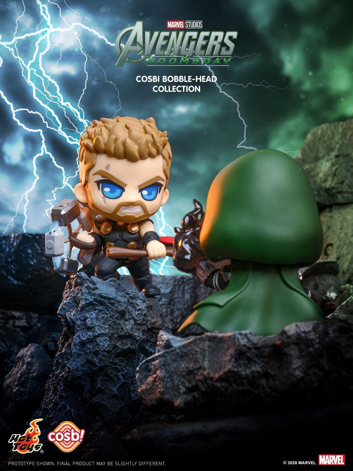 Avengers: Doomsday - Cosbi Bobble-Head (Display of 8) Series 1