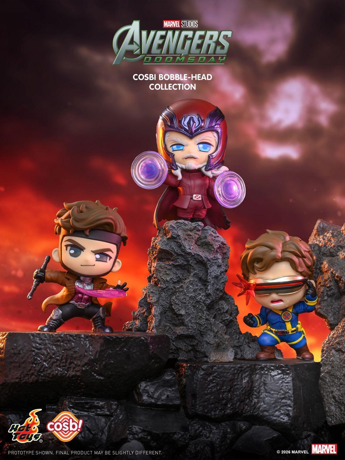 Avengers: Doomsday - Cosbi Bobble-Head (Display of 8) Series 1