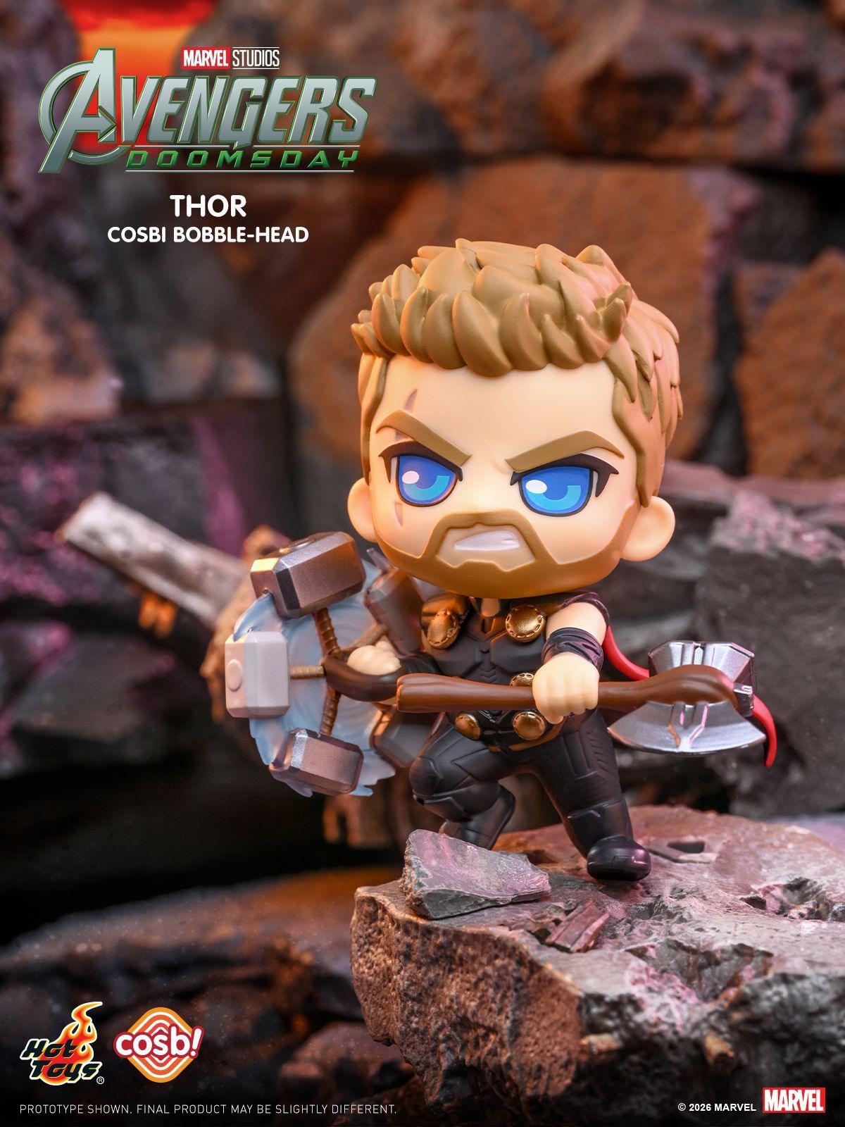 Avengers: Doomsday - Cosbi Bobble-Head (Display of 8) Series 1