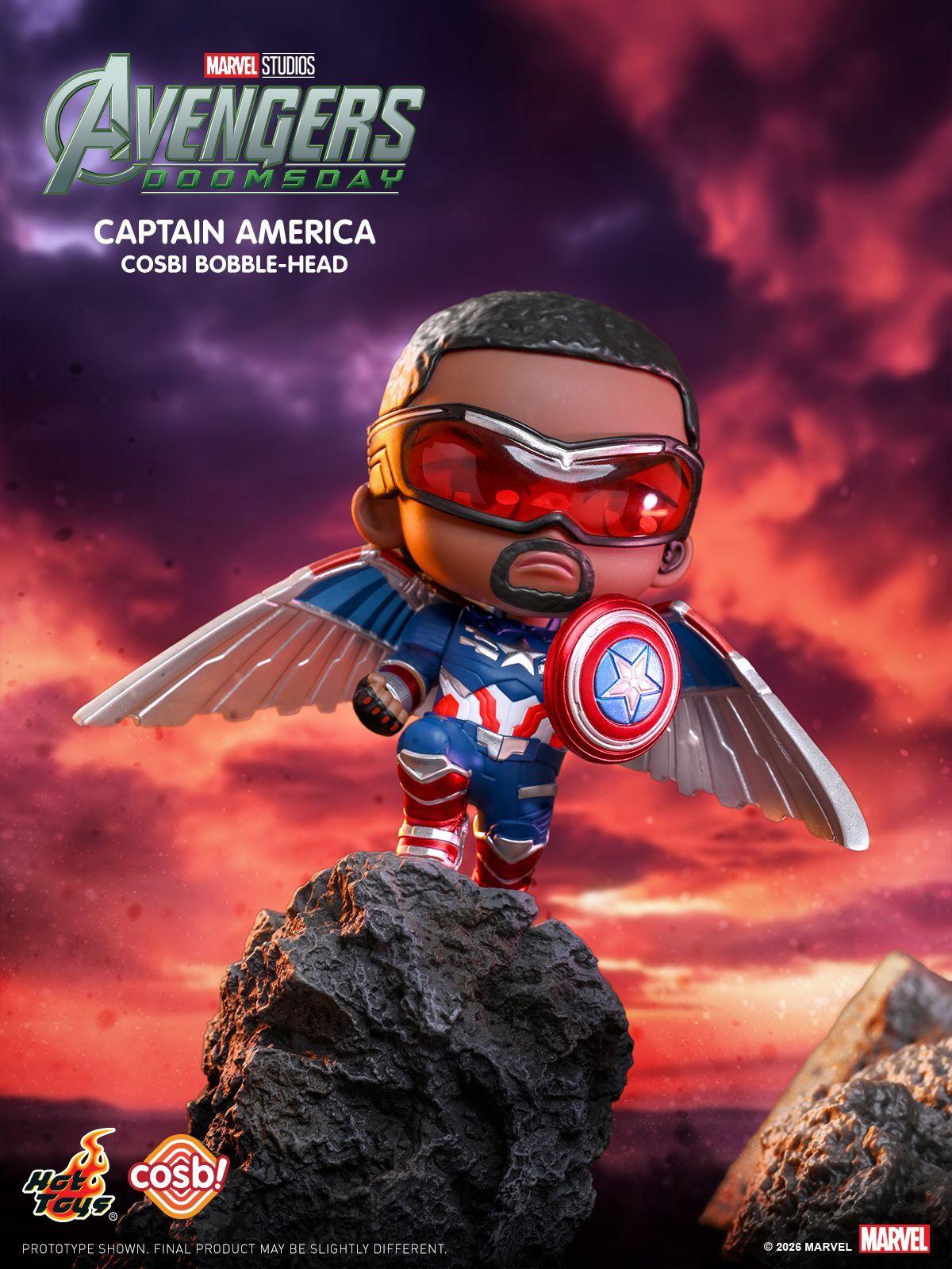 Avengers: Doomsday - Cosbi Bobble-Head (Display of 8) Series 1
