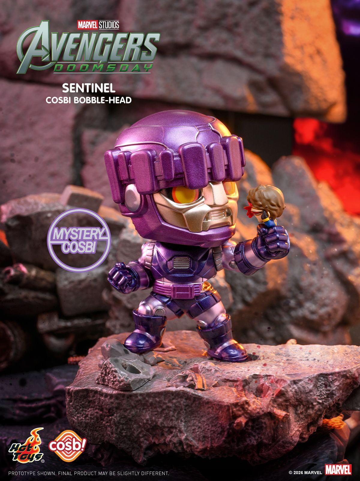 Avengers: Doomsday - Cosbi Bobble-Head (Display of 8) Series 1