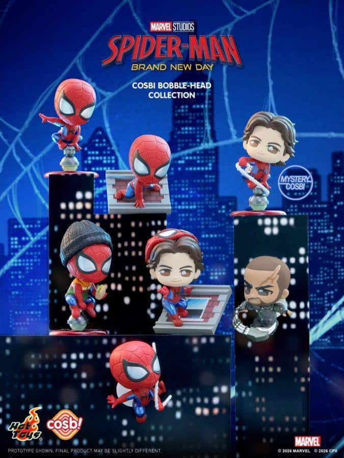 Spider-Man: Brand New Day - Cosbi Collection Assortment (Display of 8)
