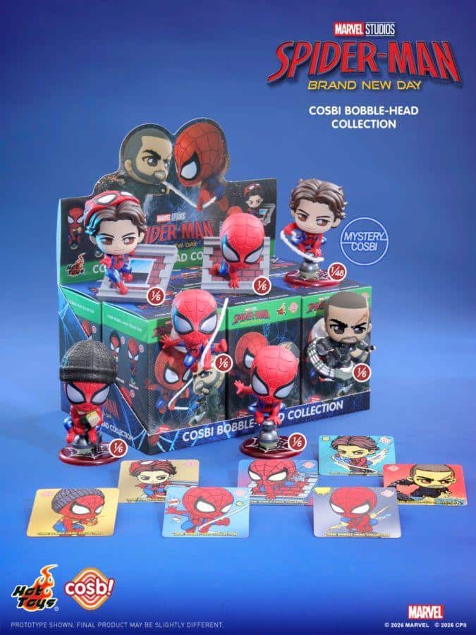 Spider-Man: Brand New Day - Cosbi Collection Assortment (Display of 8)