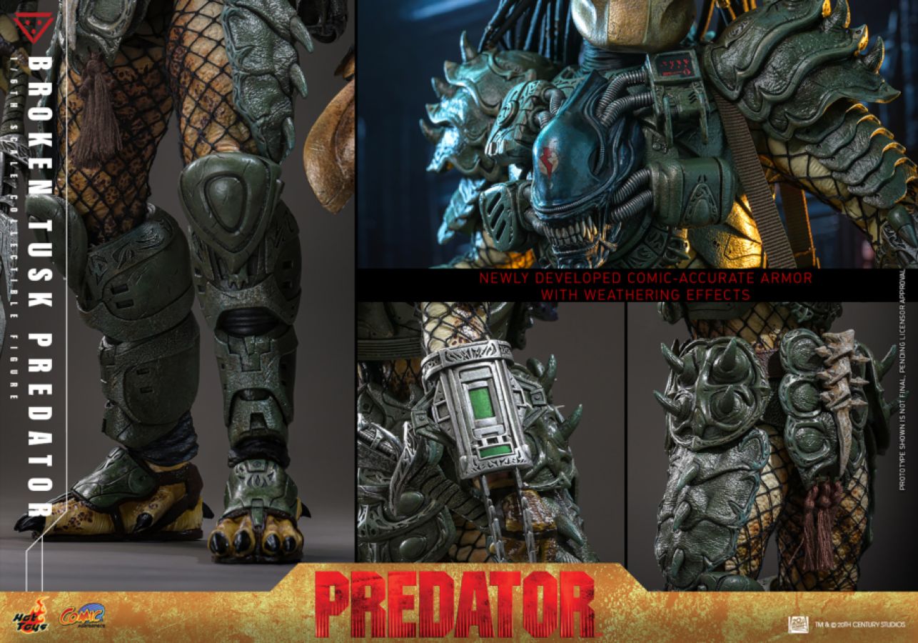 Predator - Broken Tusk Predator 1:6 Scale Collectable Action Figure