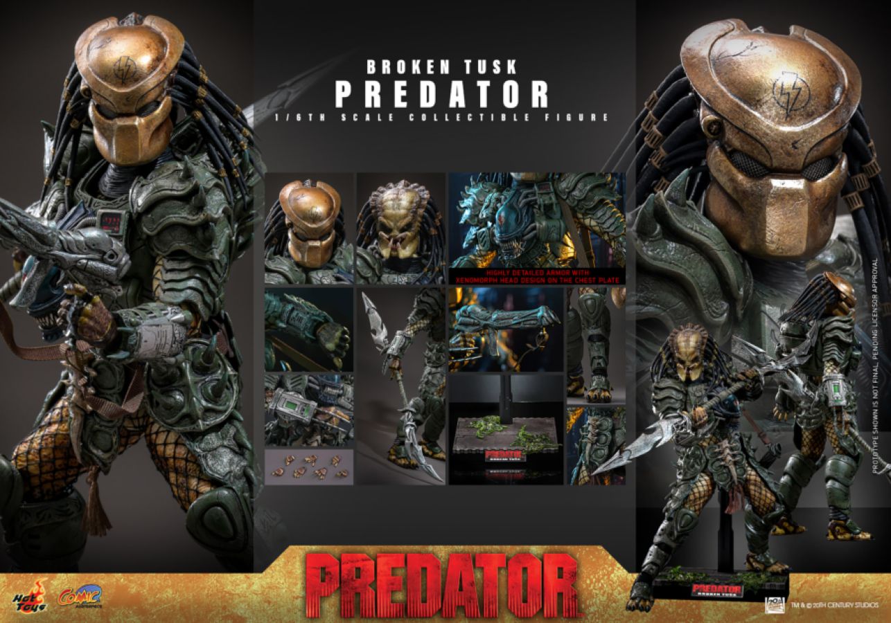 Predator - Broken Tusk Predator 1:6 Scale Collectable Action Figure