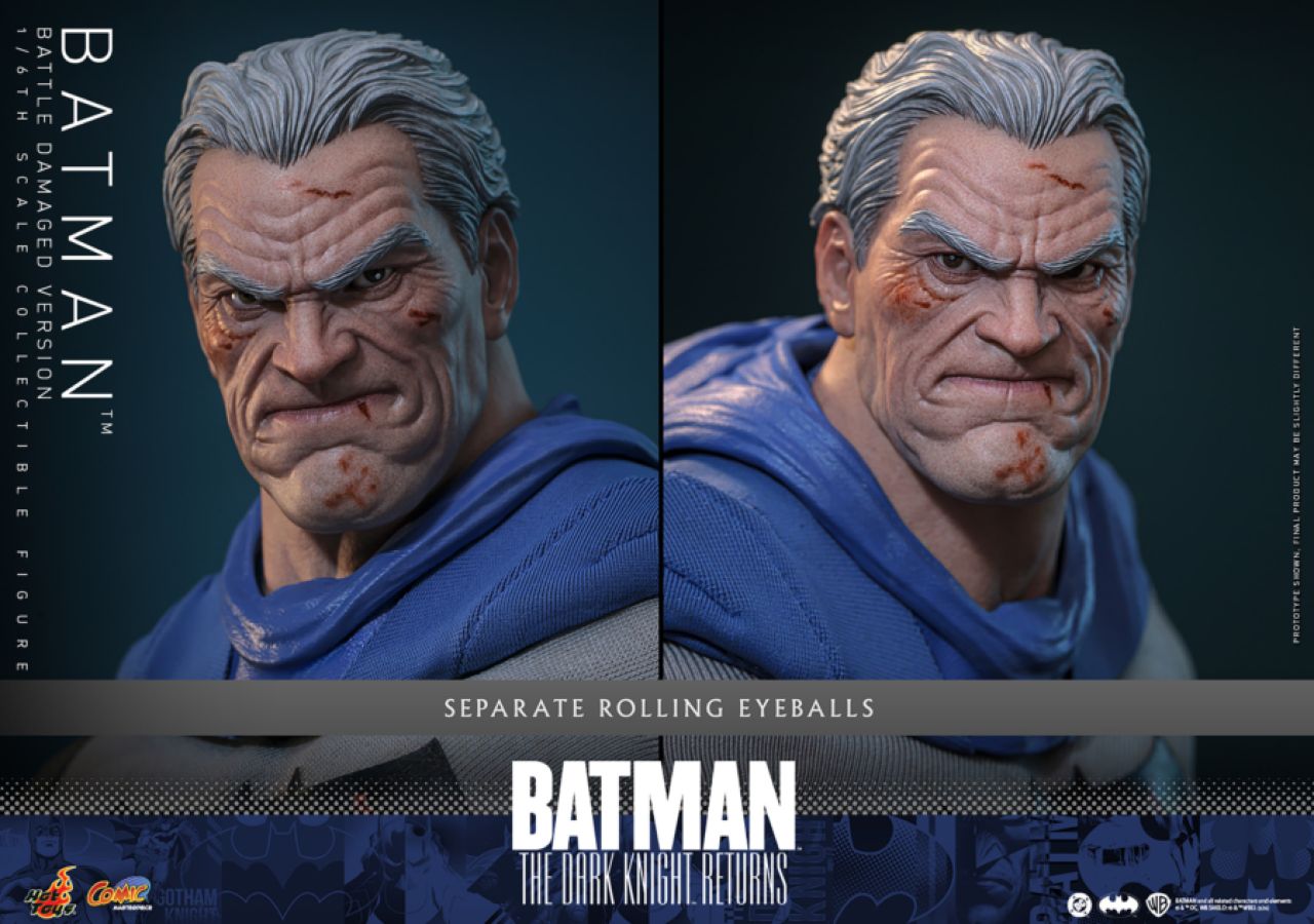 Batman: The Dark Knight Returns - Batman (Battle Damaged) 1:6 Scale Collectible Action Figure