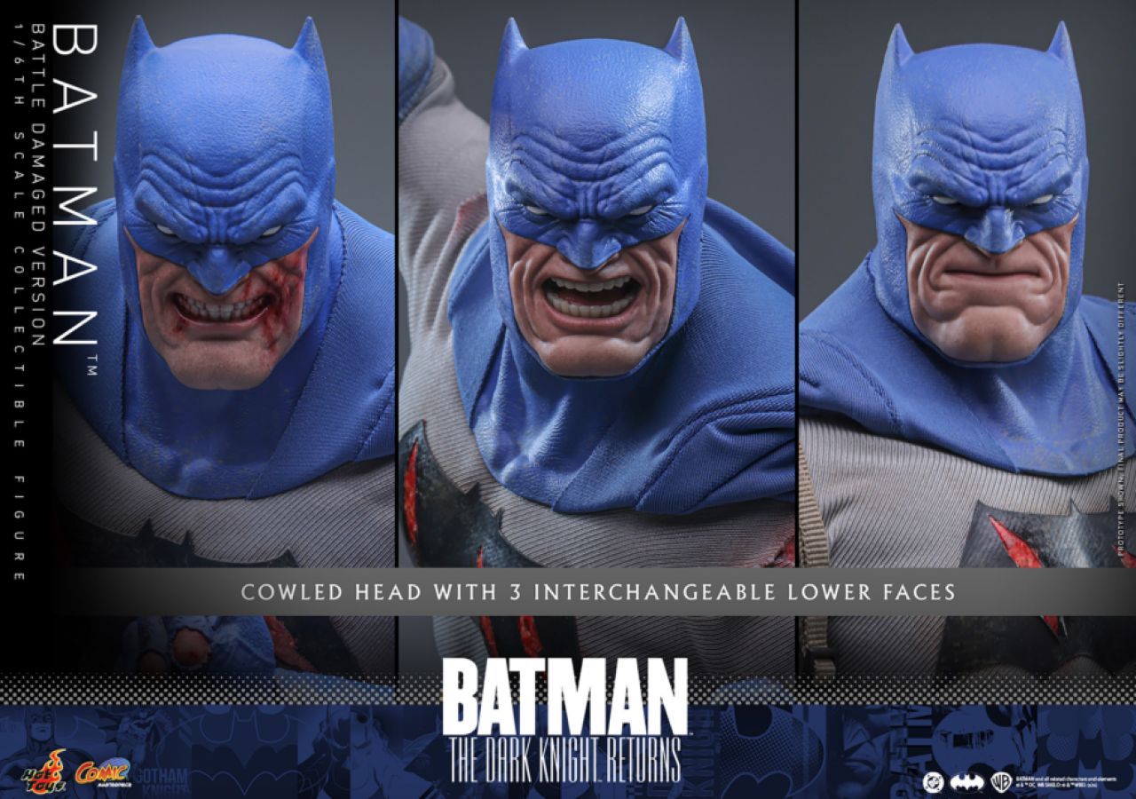Batman: The Dark Knight Returns - Batman (Battle Damaged) 1:6 Scale Collectible Action Figure