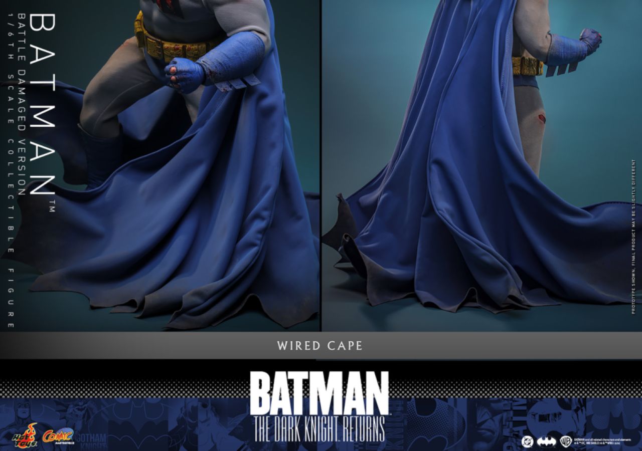 Batman: The Dark Knight Returns - Batman (Battle Damaged) 1:6 Scale Collectible Action Figure