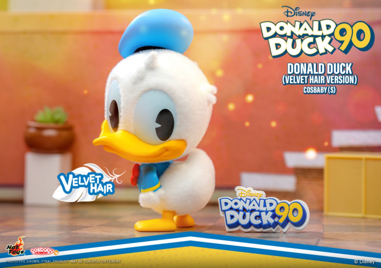 Disney - Donald Duck (Velvet Hair Version) Cosbaby