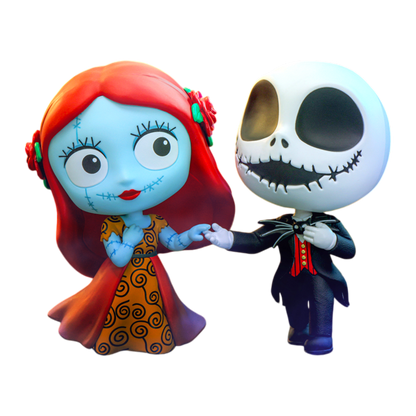 The Nightmare Before Christmas - Jack and Sally Dancing Cosbaby [2 The Nightmare Before Christmas - Jack and Sally Dancing Cosbaby [2