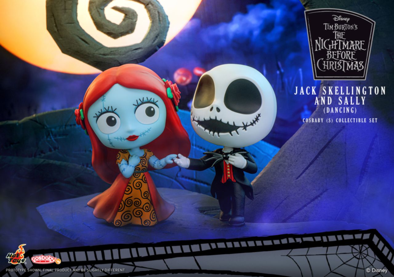 ナイトメア ビフォア クリスマス JACK SALLY 2体セット The Nightmare Before Christmas - Jack and Sally Dancing