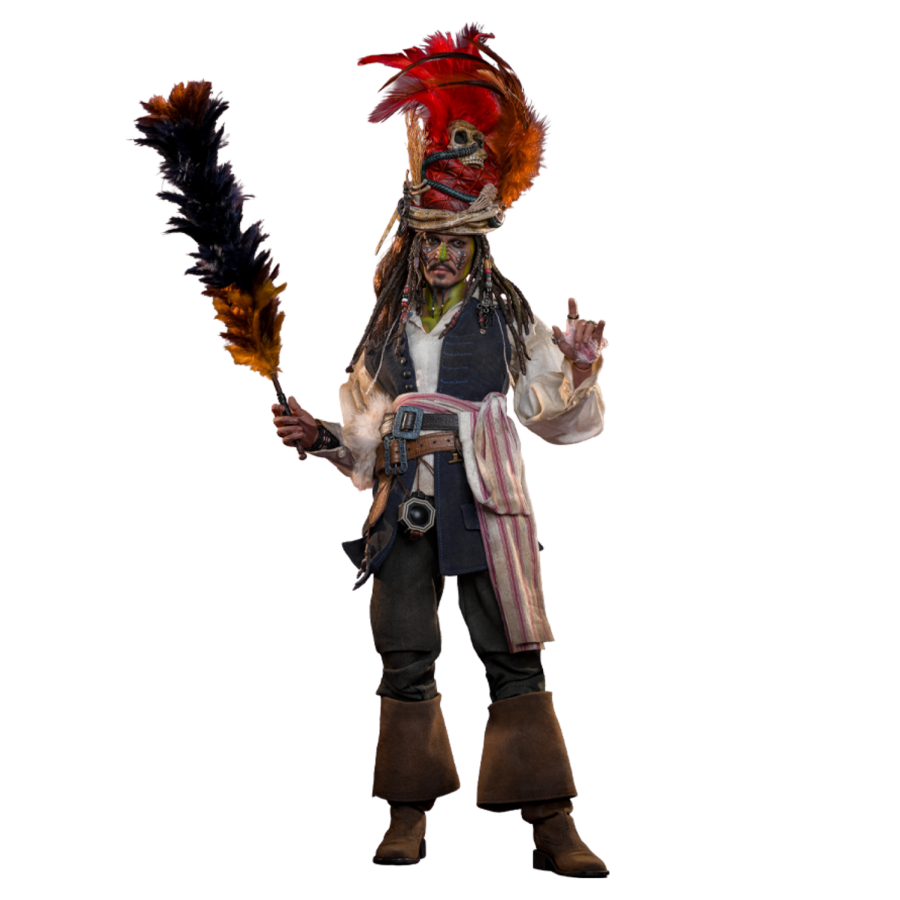 Pirates of the Caribbean 2 - Pelegostos Chief Jack Sparrow 1:6 Scale Collectible Action Figure
