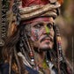 Pirates of the Caribbean 2 - Pelegostos Chief Jack Sparrow 1:6 Scale Collectible Action Figure