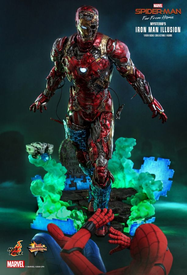 Spider-Man: Far From Home - Mysterio's Iron Man Illusion 1:6 Scale 12" Action Figure
