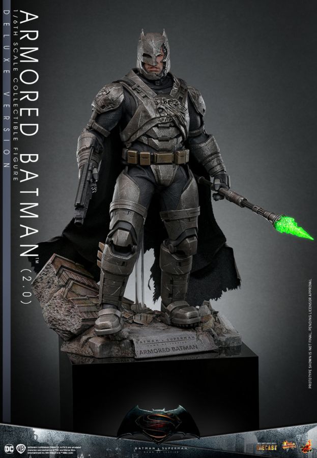 Batman v Superman: Dawn of Justice - Armored Batman (2.0) Deluxe 1:6 Scale Collectable Figure