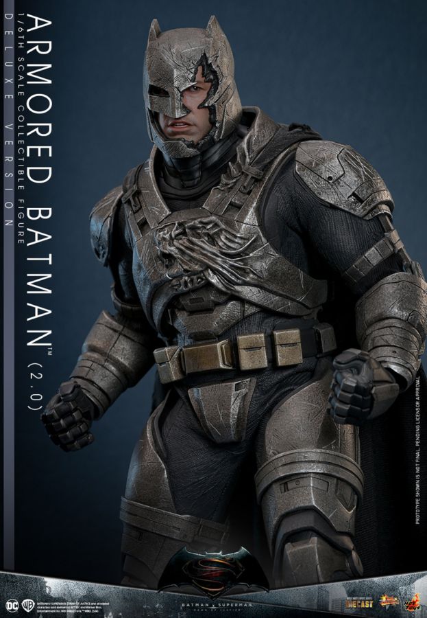 Batman v Superman: Dawn of Justice - Armored Batman (2.0) Deluxe 1:6 Scale Collectable Figure