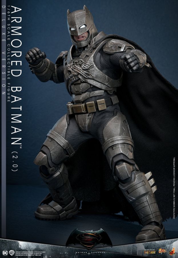 Batman v Superman: Dawn of Justice - Armored Batman (2.0) Deluxe 1:6 Scale Collectable Figure