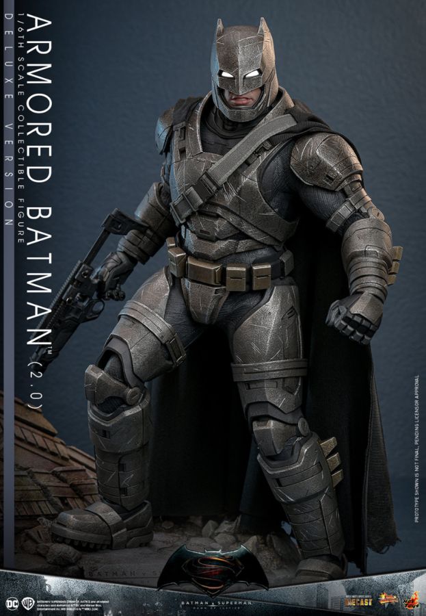 Batman v Superman: Dawn of Justice - Armored Batman (2.0) Deluxe 1:6 Scale Collectable Figure