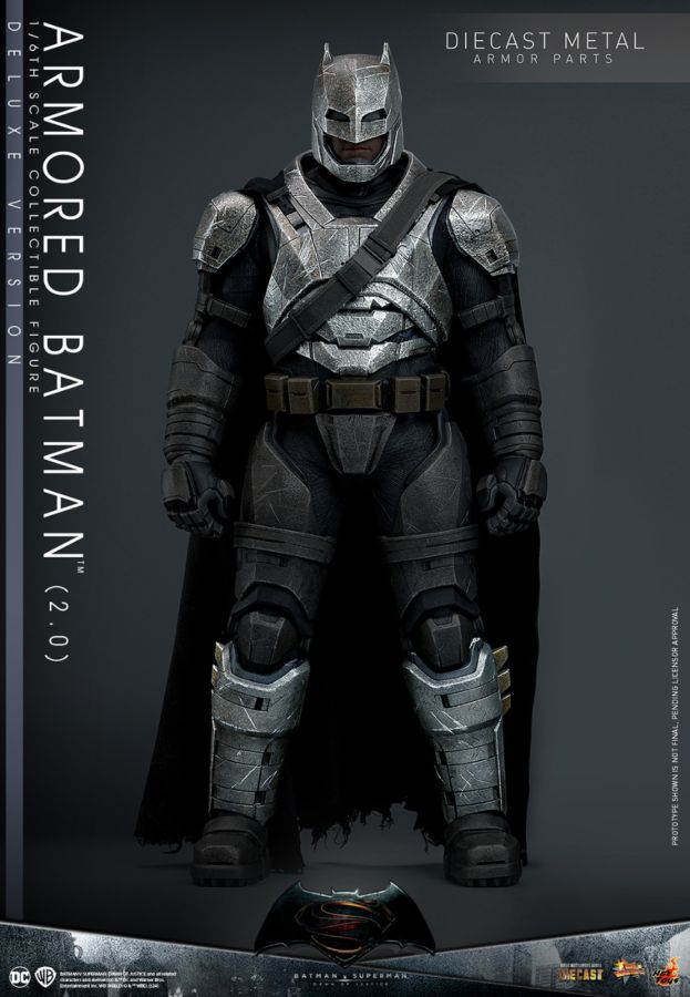 Batman v Superman: Dawn of Justice - Armored Batman (2.0) Deluxe 1:6 Scale Collectable Figure